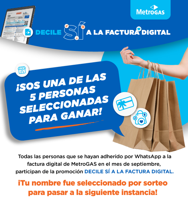 SOS UNA DE LAS 5 PERSONAS SELECCIONADAS PARA GANAR